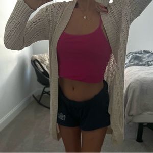 AMERICAN EAGLE CROCHET CARDIGAN